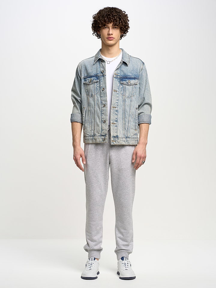 BIG STAR Spodnie dresowe w kolorze szarym rozmiar: XL