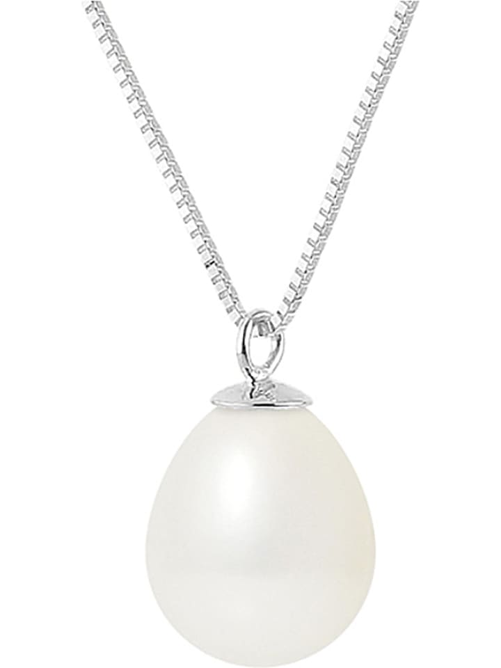 Pearline Srebrny naszyjnik z perłą - dł. 42 cm rozmiar: onesize