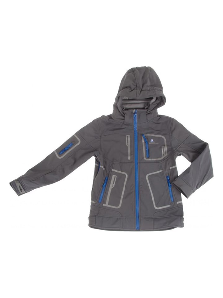 Peak Mountain Kurtka softshellowa w kolorze szarym rozmiar: 152