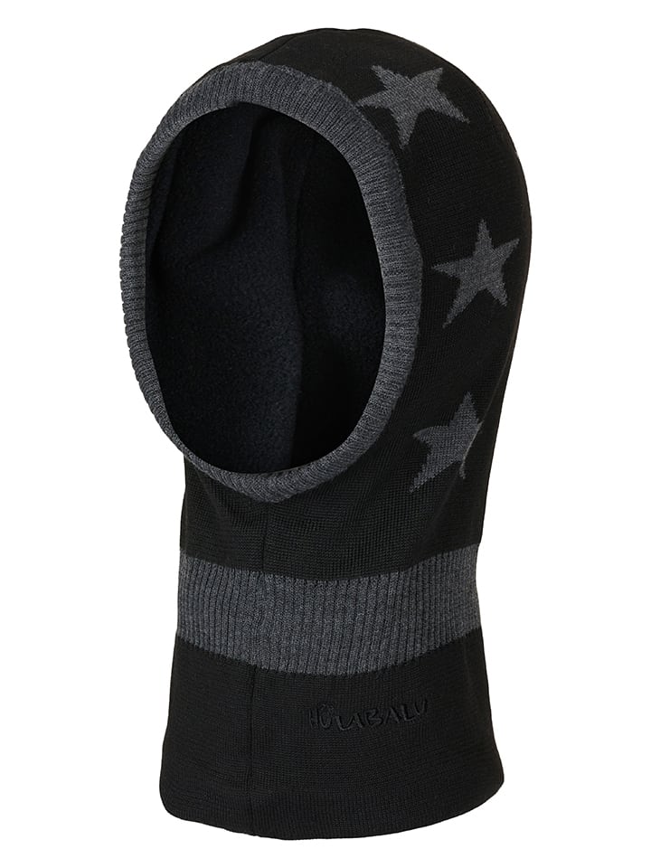 HULABALU Kominiarka "Stars" w kolorze czarno-szarym rozmiar: 116-128