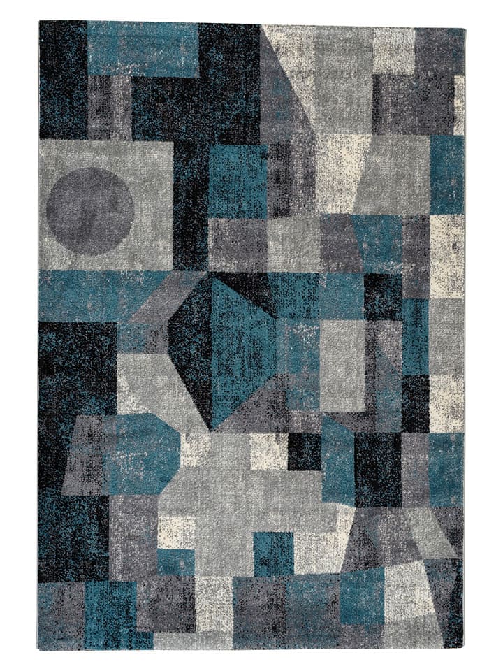 deco Rugs & Carpet Dywan "Milano" w kolorze szaro-niebieskim rozmiar: 160x230 cm