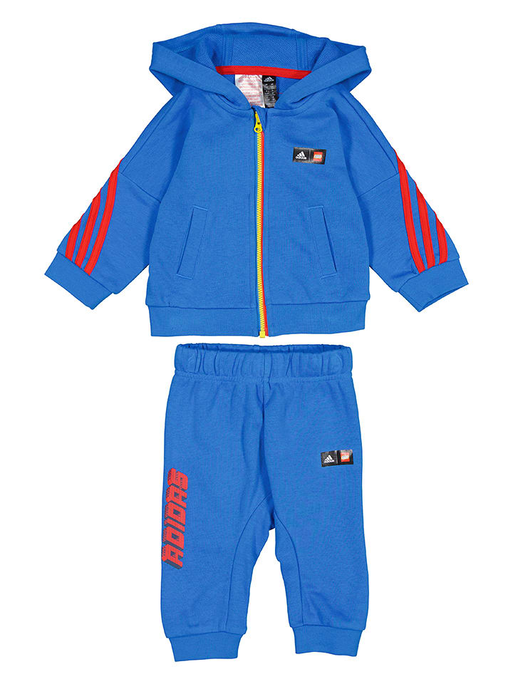 adidas Strój sportowy w kolorze niebieskim rozmiar: 68