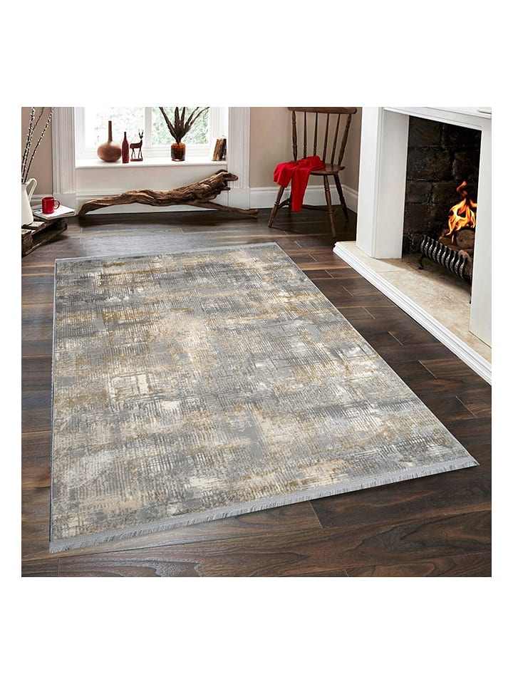 Mioli Dywan "Notta" w kolorze szarym rozmiar: 120x170 cm