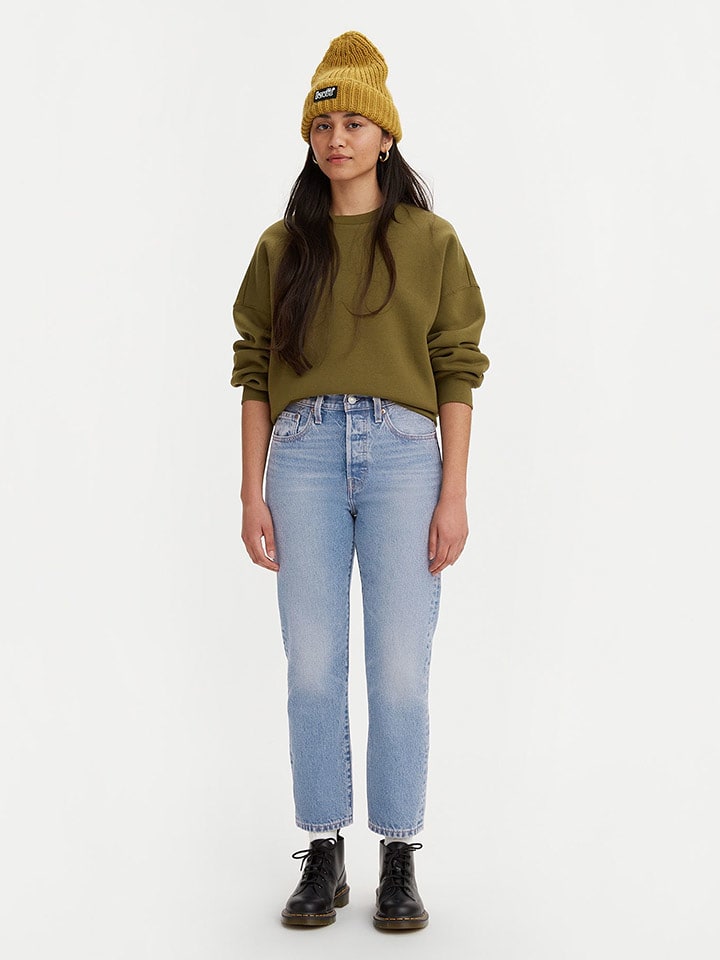 Levi's Dżinsy - Tapered fit - w kolorze błękitnym rozmiar: W25/L30