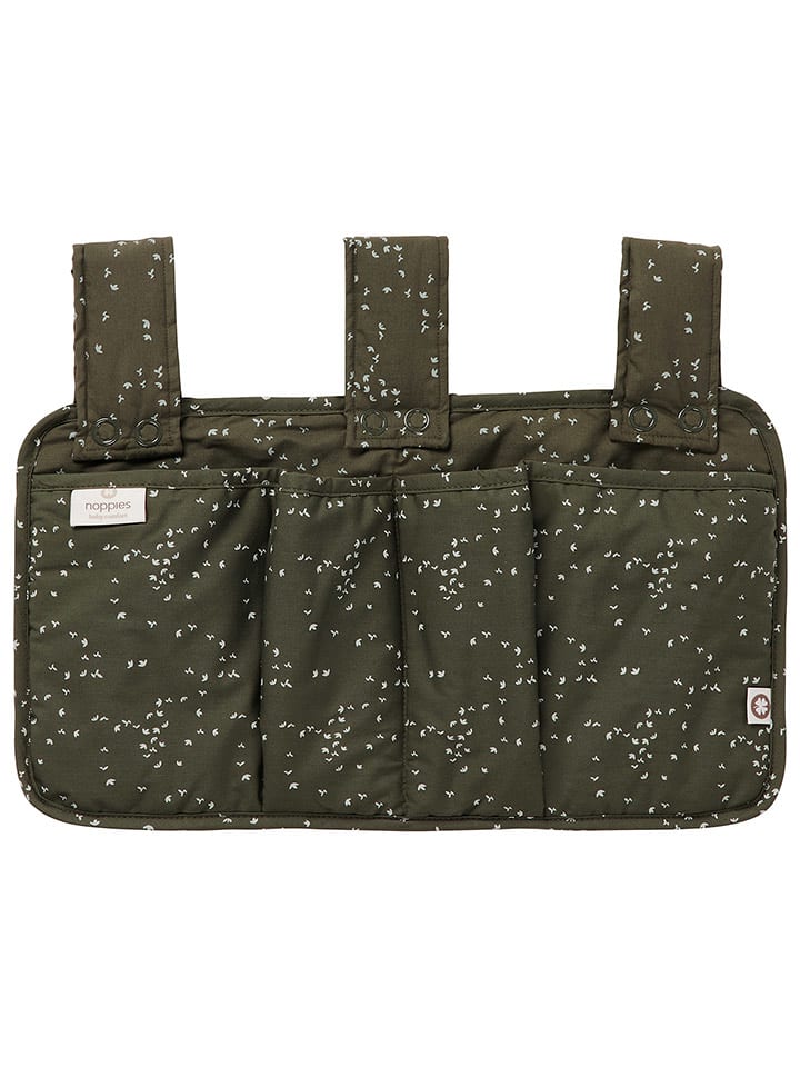 Noppies Organizer w kolorze khaki do łóżeczka dziecięcego - 25 x 43 cm rozmiar: onesize