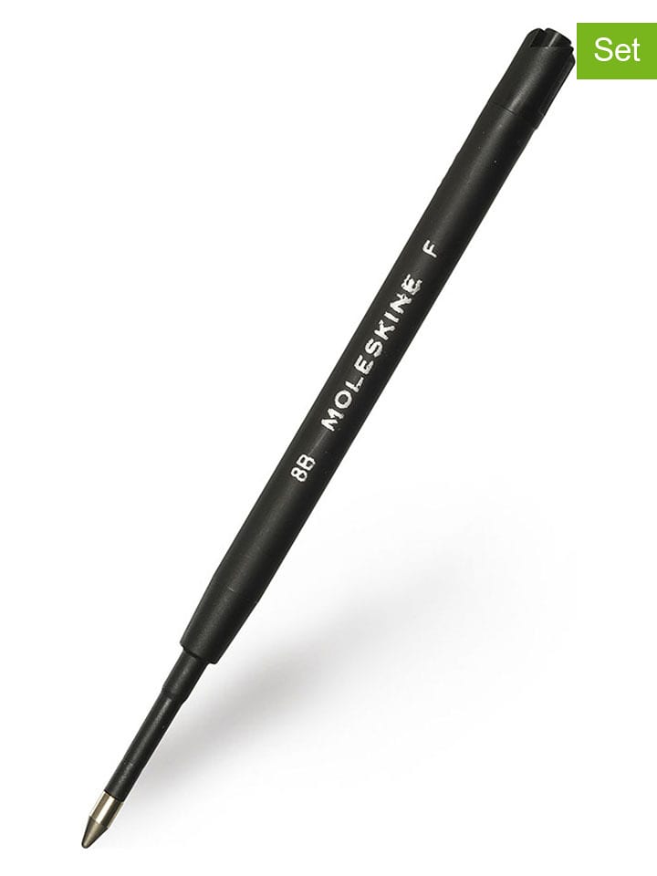 Moleskine Wkłady (3 szt.) w kolorze zielonym do długopisów rozmiar: onesize