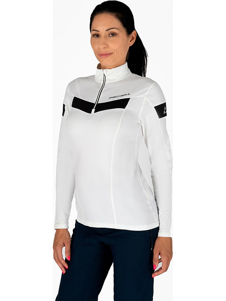 Fischer Bluza polarowa "Gittan" w kolorze białym rozmiar: 46