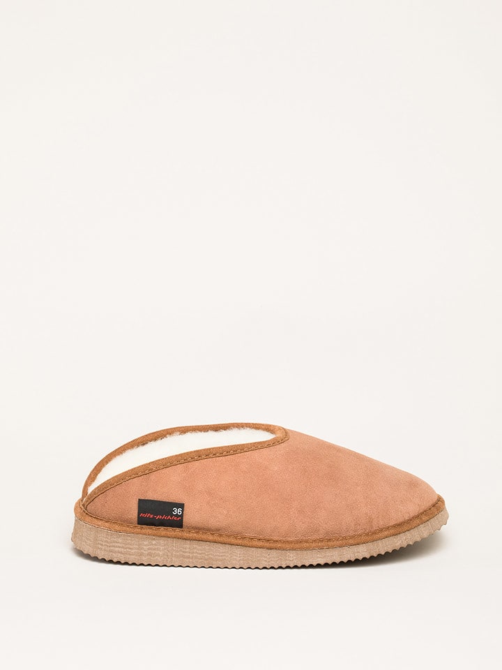 kitz pichler Kapcie w kolorze jasnobrązowym rozmiar: 37