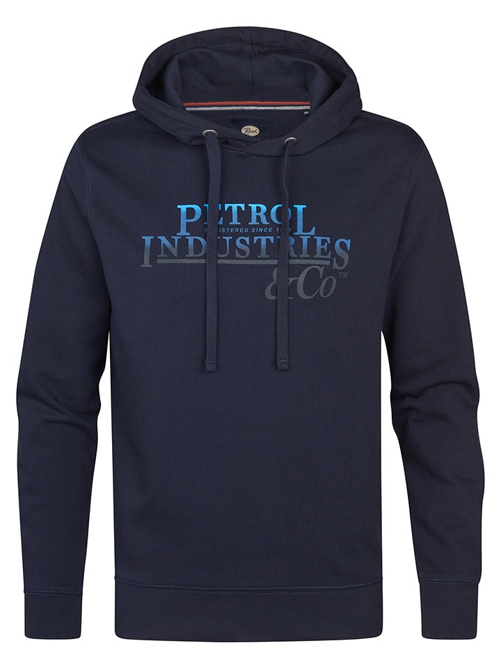 Petrol Industries Bluza w kolorze granatowym rozmiar: XL