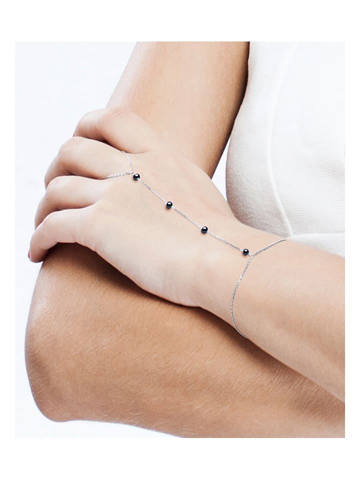 Pearline Srebrna bransoletka z perłami rozmiar: onesize