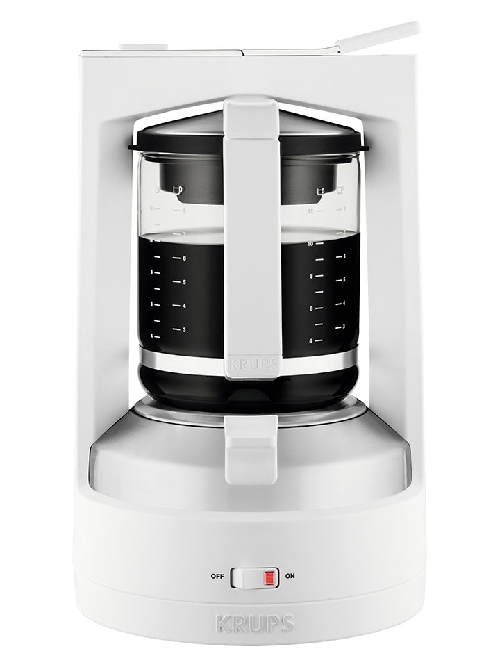 Krups Ekspres "T 8" w kolorze białym do kawy - 1,5 l rozmiar: onesize