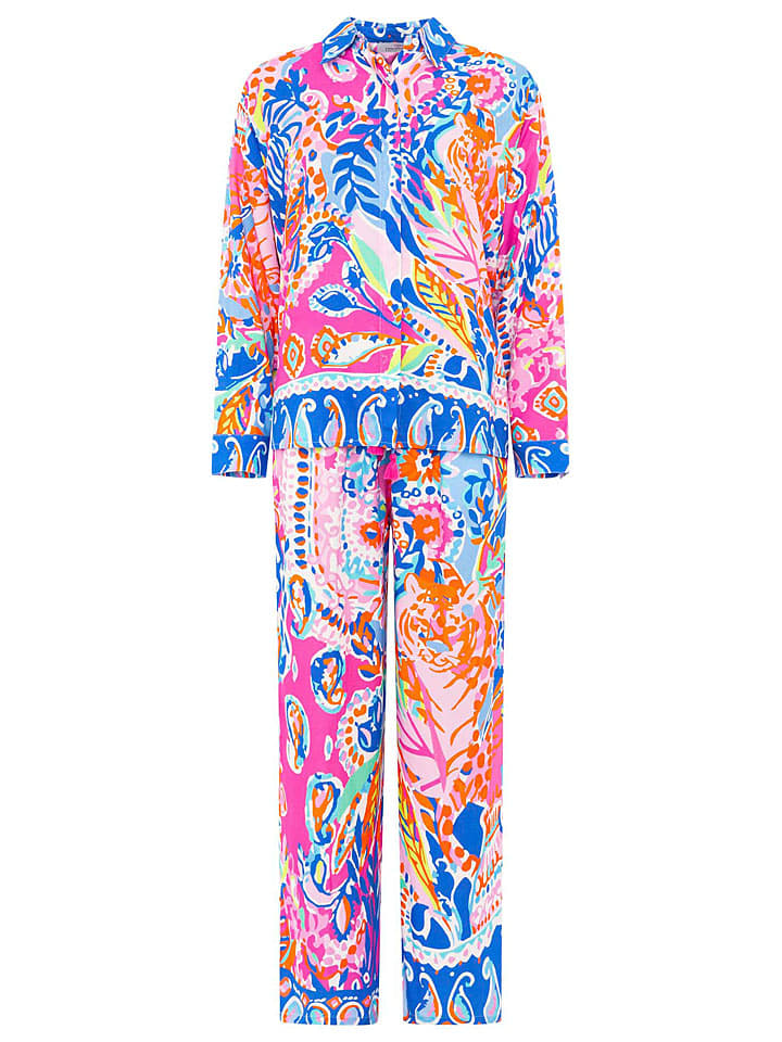 Zwillingsherz 2-częściowy zestaw ze wzorem rozmiar: L/XL