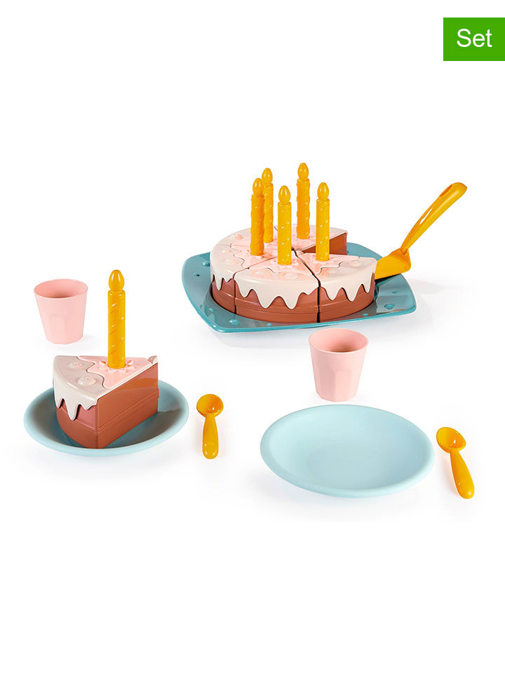 écoiffier 20-częściowy zestaw "Tort urodzinowy" w różnych kolorach - 18 m+ rozmiar: onesize