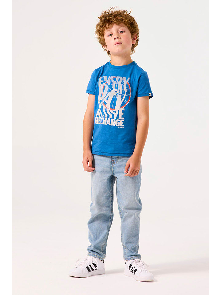 Garcia Koszulka w kolorze niebieskim rozmiar: 104/110