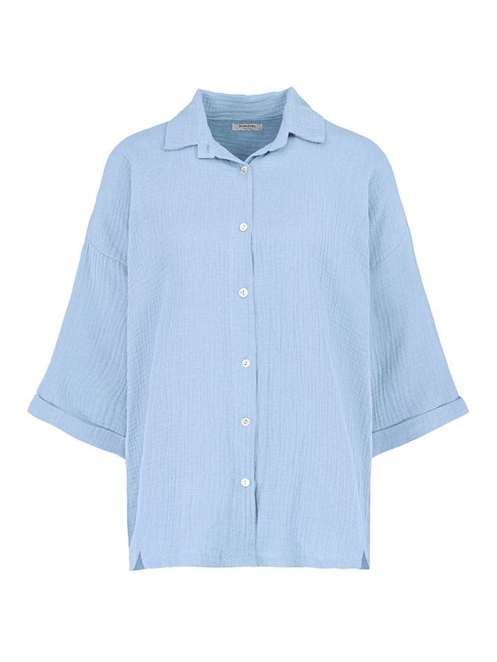 Sublevel Koszula w kolorze błękitnym rozmiar: M/L