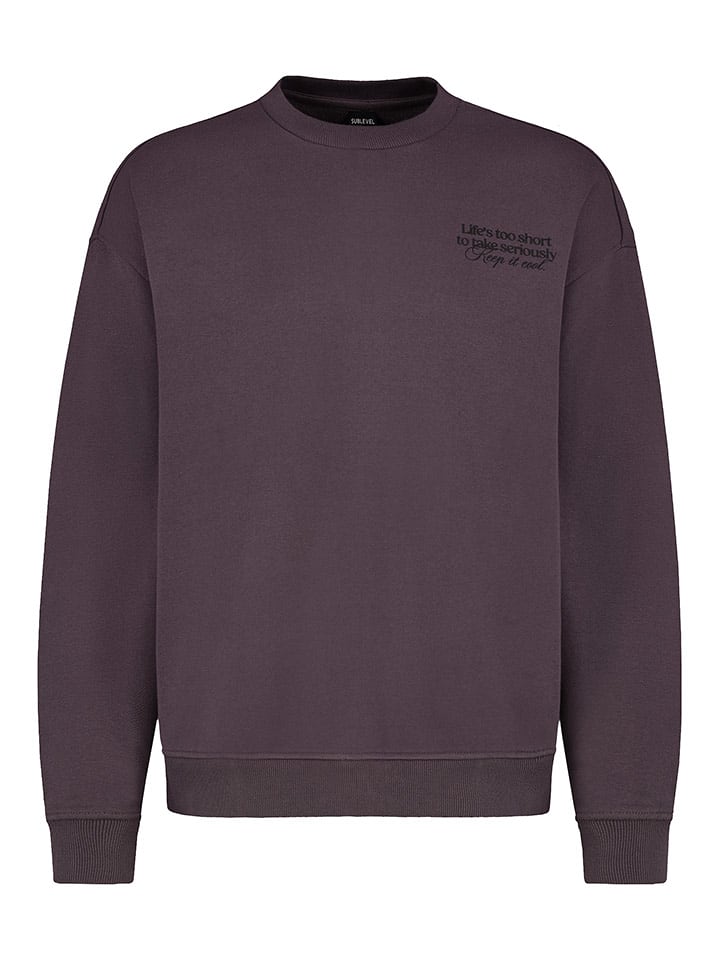 Sublevel Bluza w kolorze ciemnofioletowym rozmiar: L