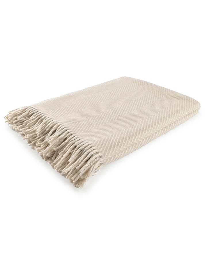 Magma Heimtex Pled "Merida" w kolorze beżowym - 200 x 150 cm rozmiar: onesize