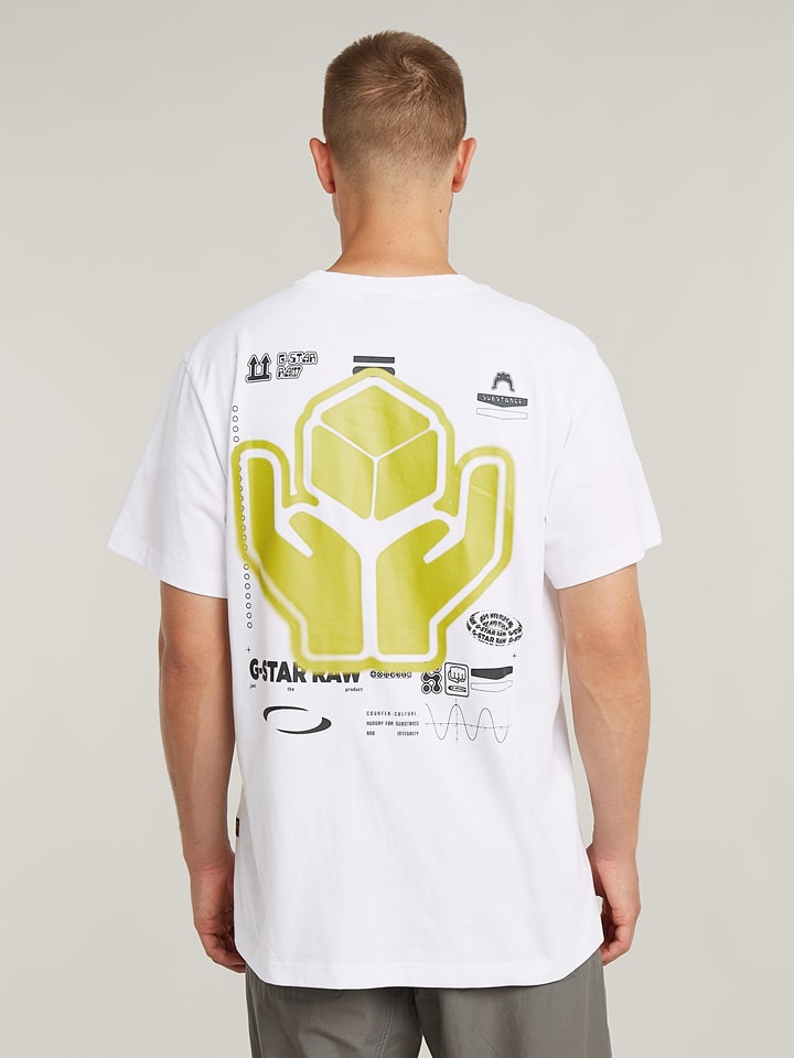 G-Star Koszulka w kolorze białym rozmiar: XXL