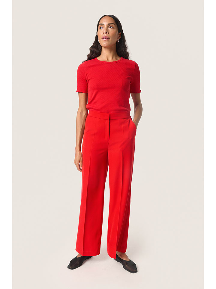 Soaked in Luxury Koszulka "Venola" w kolorze czerwonym rozmiar: XXL