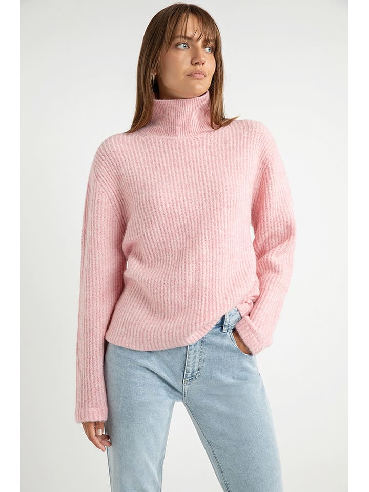 Josephine & Co Sweter "Avalon" w kolorze jasnoróżowym rozmiar: XS