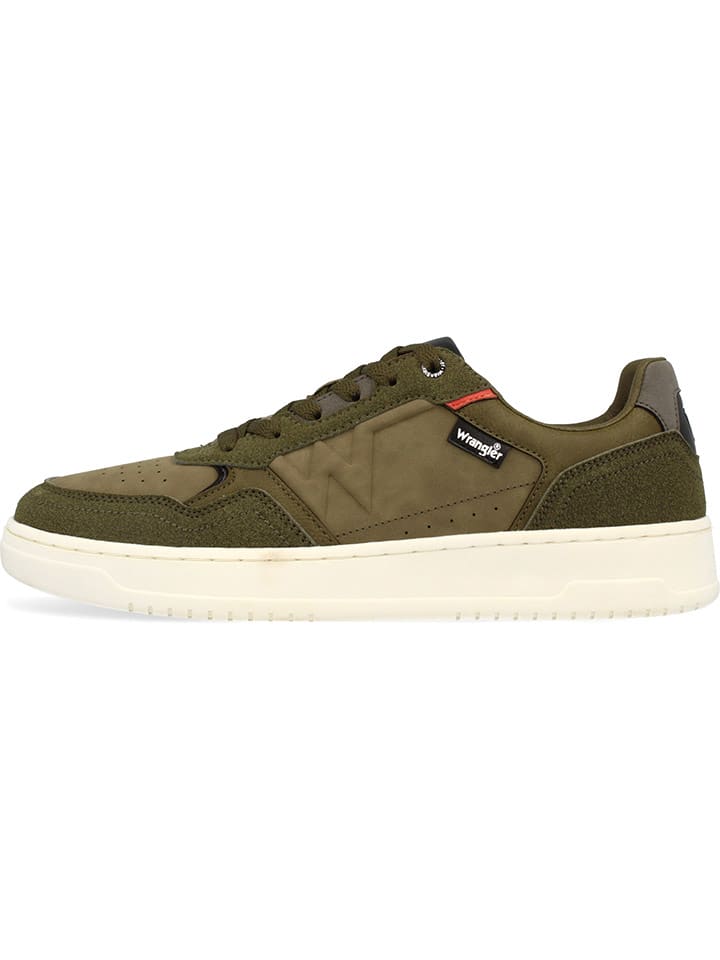 Wrangler Sneakersy "Ryder" w kolorze khaki rozmiar: 42