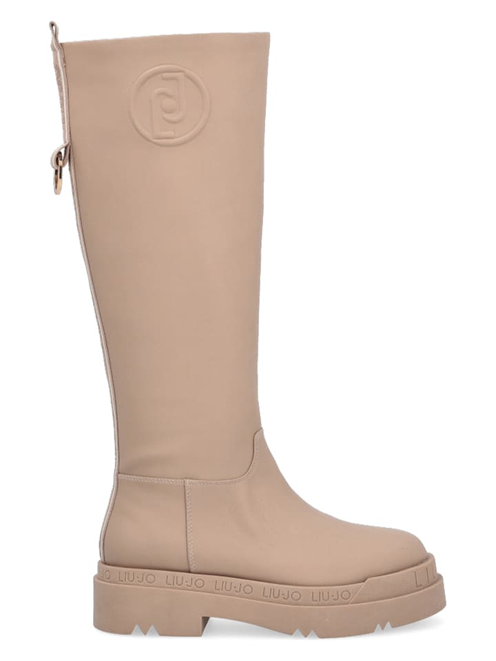 Liu Jo Kozaki w kolorze beżowym rozmiar: 37