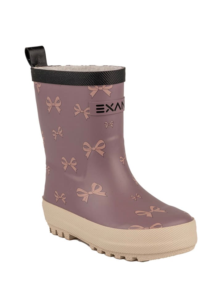 Exani Kalosze "Thermo" w kolorze fioletowym rozmiar: 25