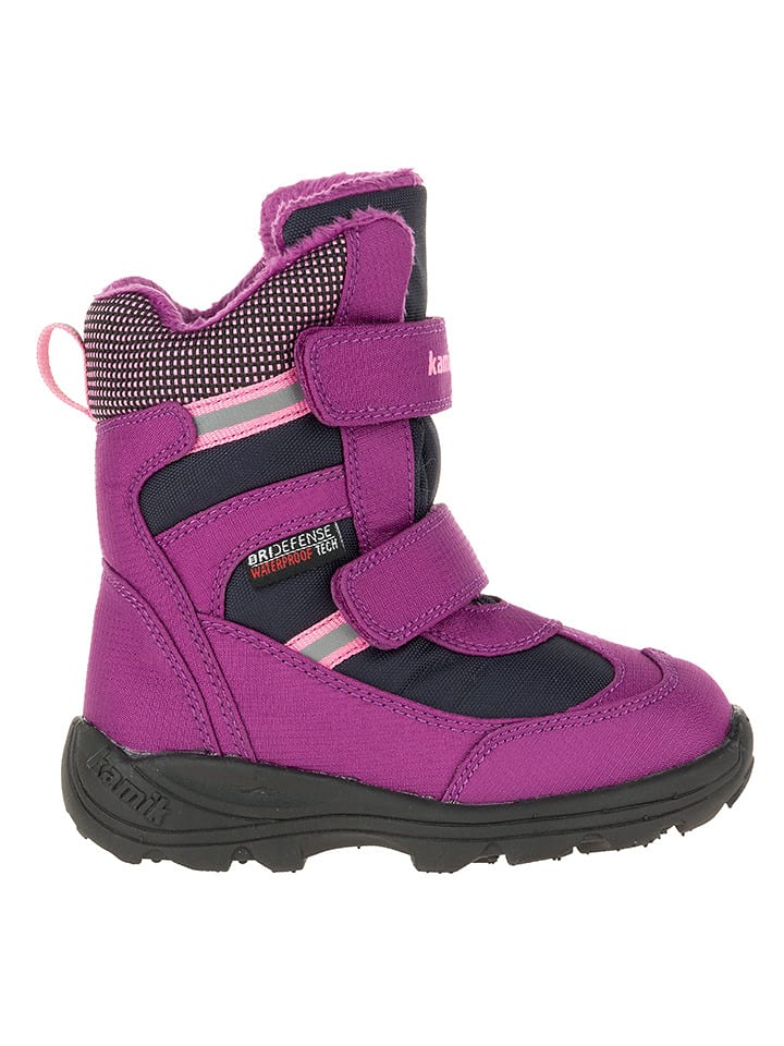 Kamik Kozaki zimowe "Triton" w kolorze fioletowym rozmiar: 26