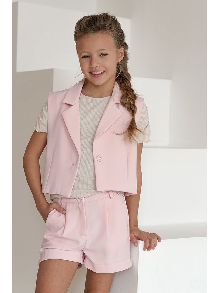 Like Flo Szorty "Finn" w kolorze jasnoróżowym rozmiar: 134/140