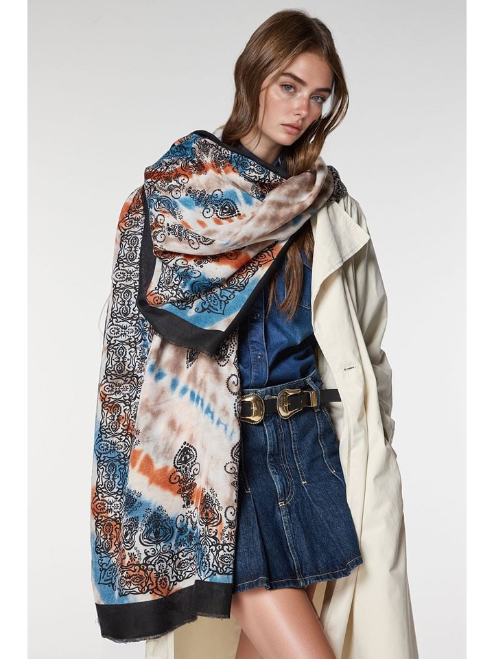 Lucky Bees Szal ze wzorem - 180 x 90 cm rozmiar: onesize