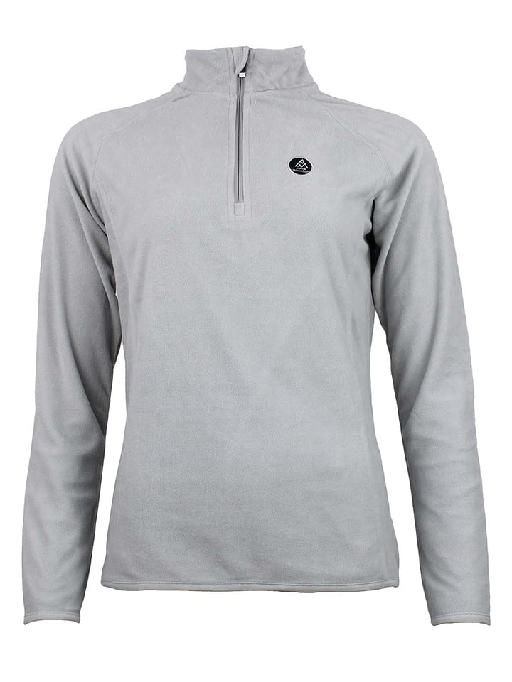 Peak Mountain Bluza polarowa "Afinor" w kolorze szarym rozmiar: XL