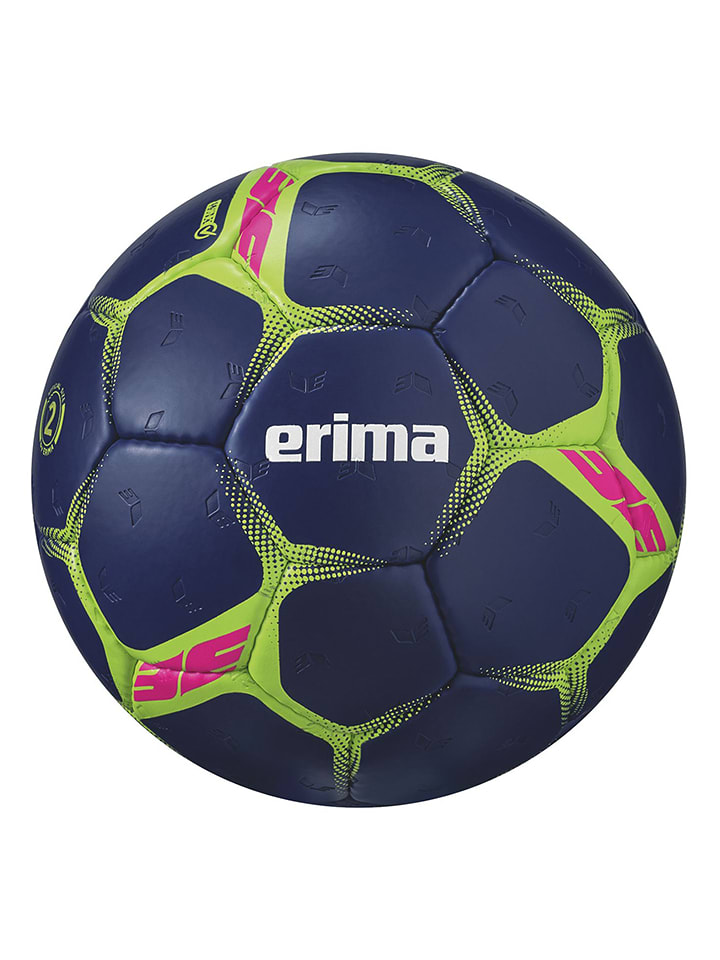 erima Piłka "Flash Pro" w kolorze granatowo-zielono-różowym do piłki ręcznej rozmiar: 3