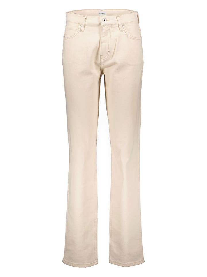 Mustang Dżinsy "Kelly" - Regular fit - w kolorze beżowym rozmiar: W27/L34