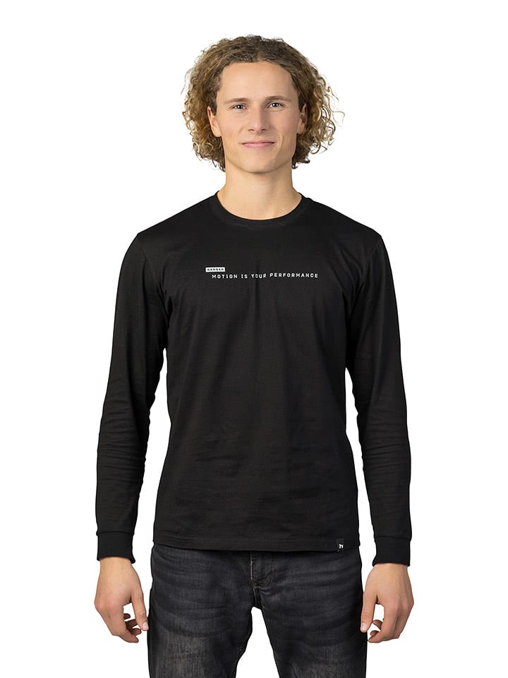 Hannah Koszulka "Kirk" w kolorze antracytowym rozmiar: L