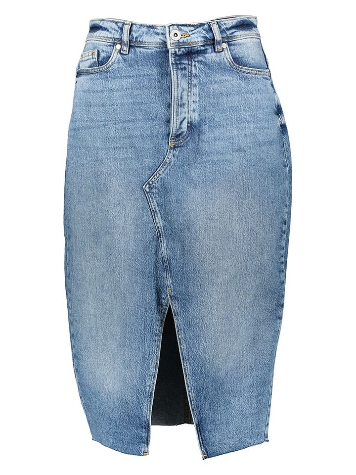 Sublevel Spódnica dżinsowa w kolorze błękitnym rozmiar: S