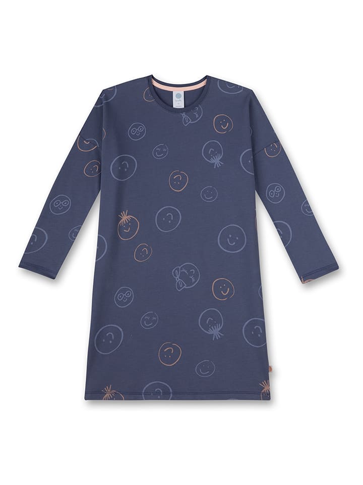 Sanetta Koszula nocna w kolorze niebieskoszarym rozmiar: 116