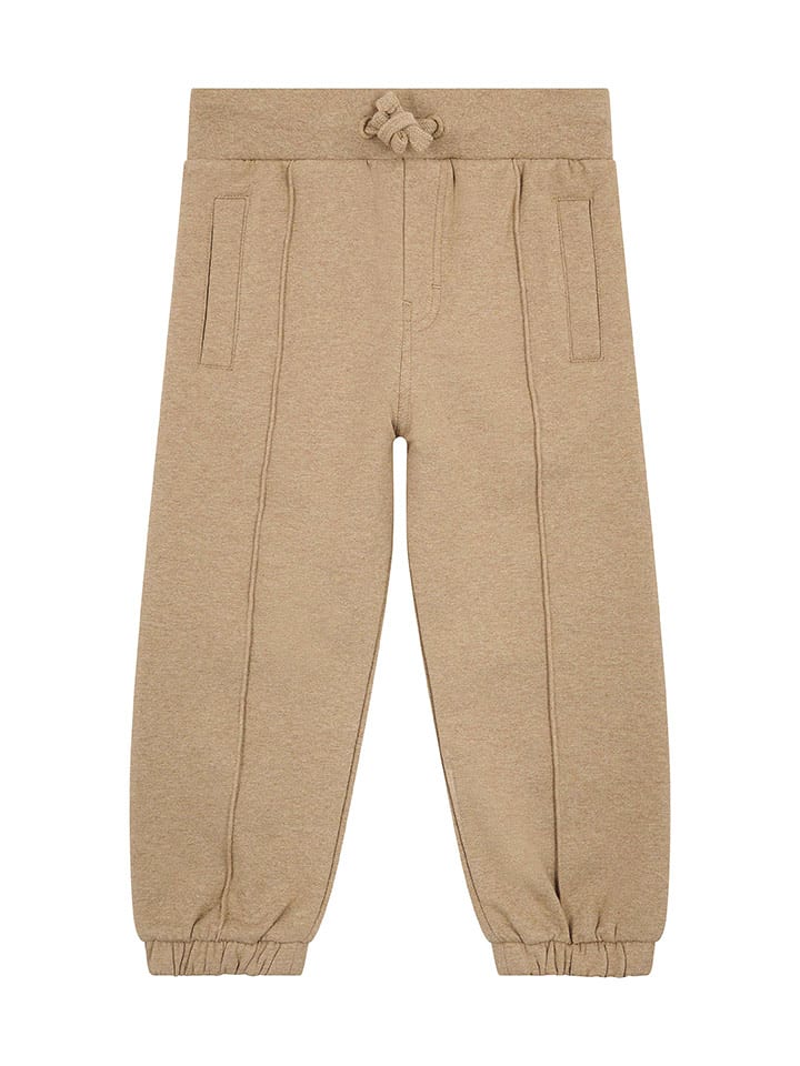 Steiff Spodnie dresowe w kolorze beżowym rozmiar: 110