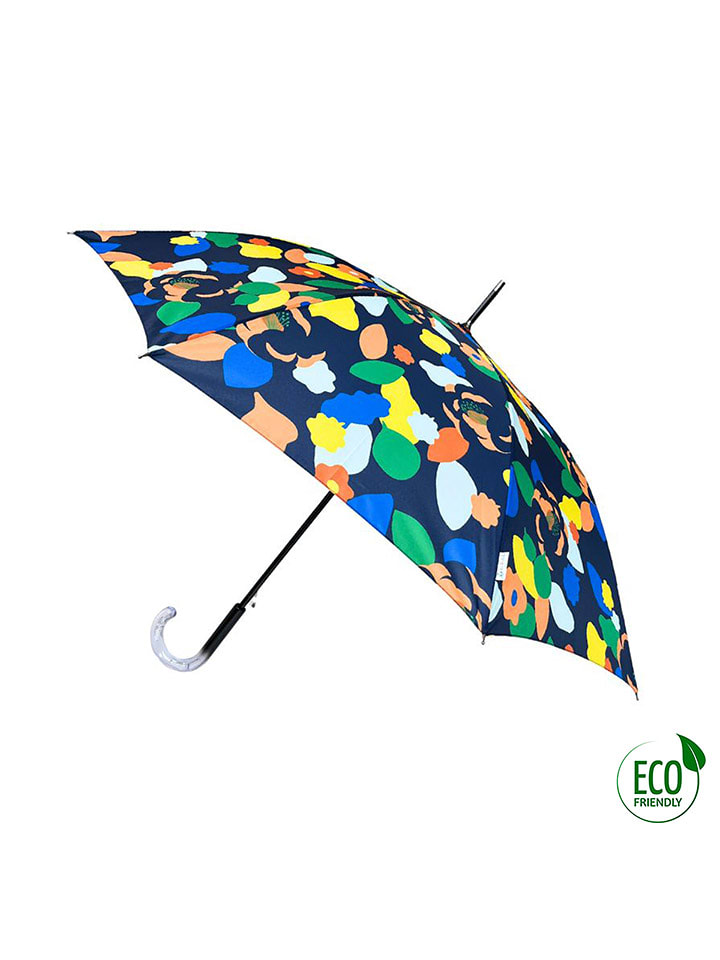 SMATI Parasol w kolorze granatowym ze wzorem - Ø 101 cm rozmiar: onesize