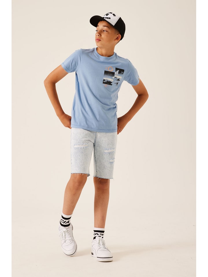 Garcia Bermudy dżinsowe w kolorze błękitnym rozmiar: 170