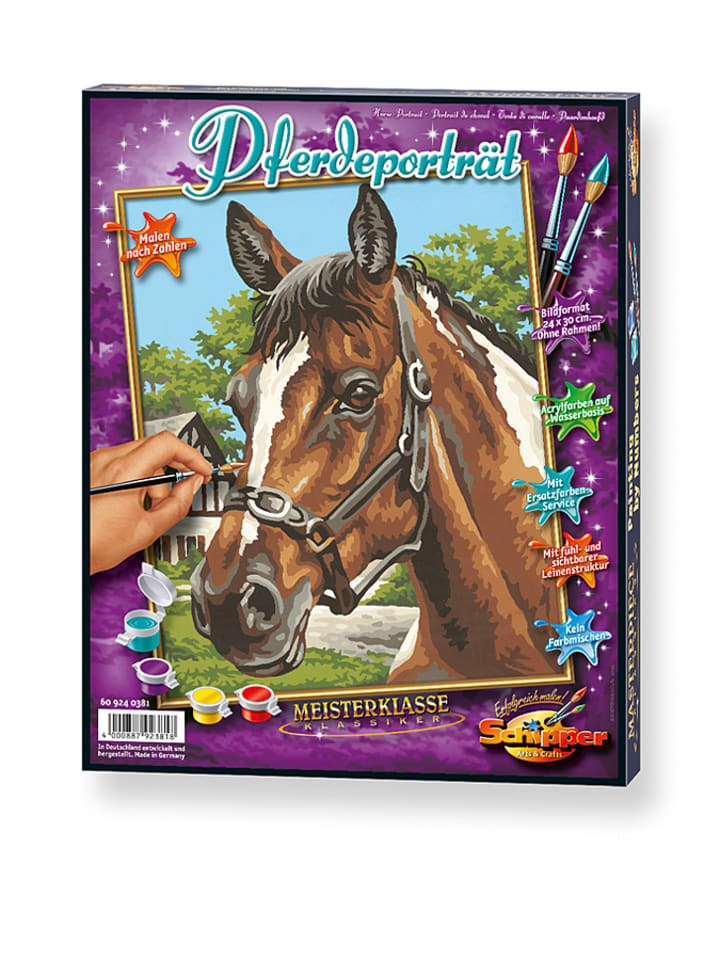 Schipper Malowanie według cyfr "Portret konia" rozmiar: onesize