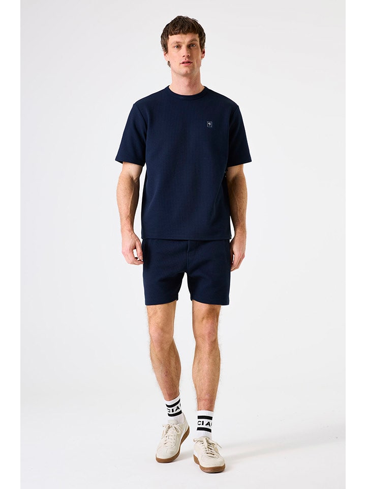 Garcia Koszulka w kolorze granatowym rozmiar: XL