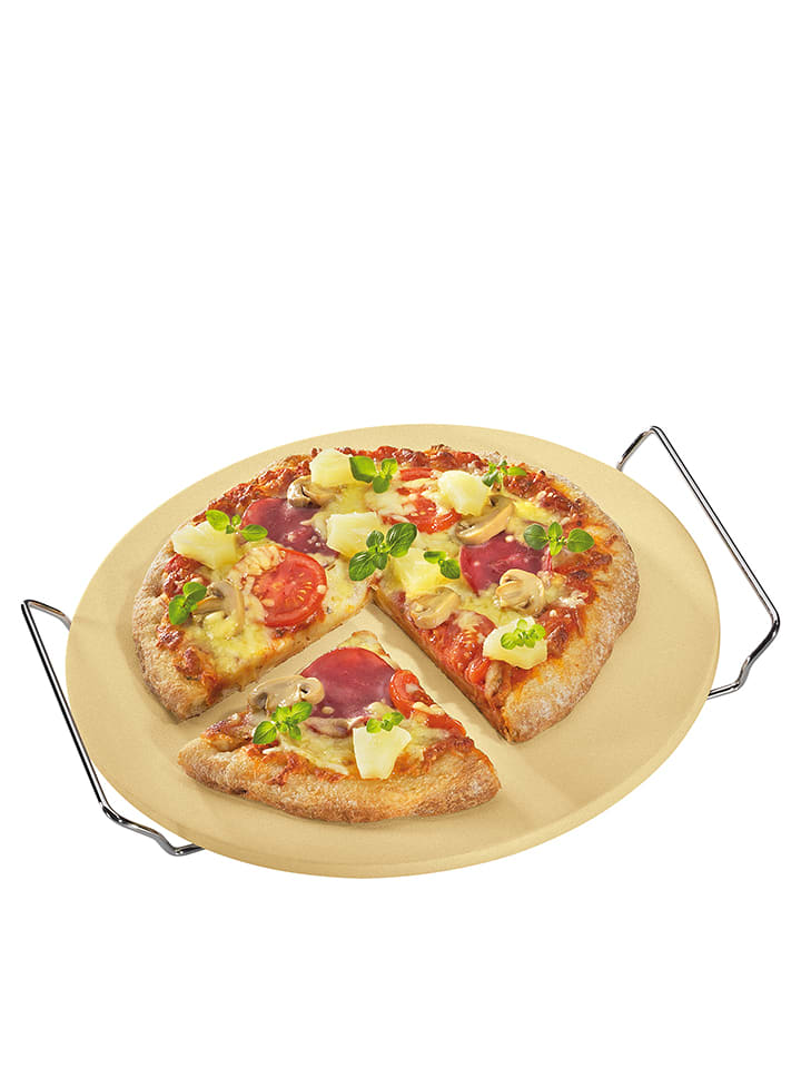 Küchenprofi Kamień w kolorze beżowym do pizzy - Ø 30 cm rozmiar: onesize