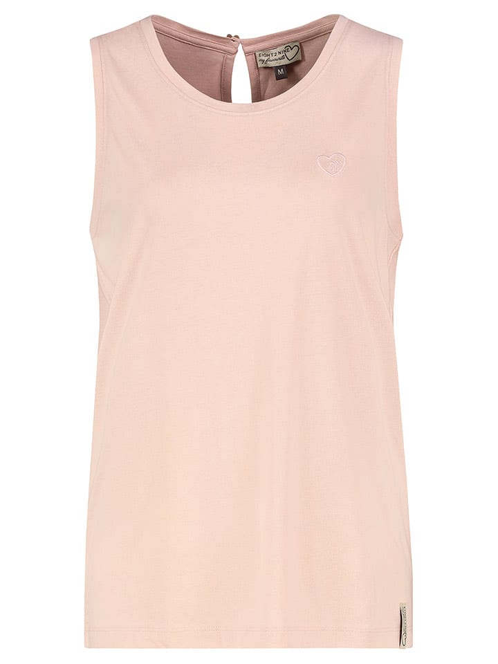 Eight2Nine Top w kolorze jasnoróżowym rozmiar: S