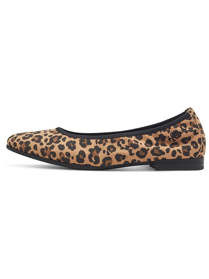 s.Oliver Baleriny w kolorze brązowo-beżowym rozmiar: 38