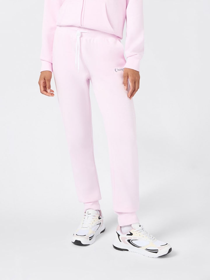 Champion Spodnie dresowe w kolorze jasnoróżowym rozmiar: M
