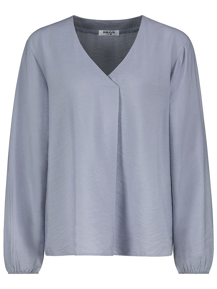 Sublevel Bluzka w kolorze błękitnym rozmiar: XXL