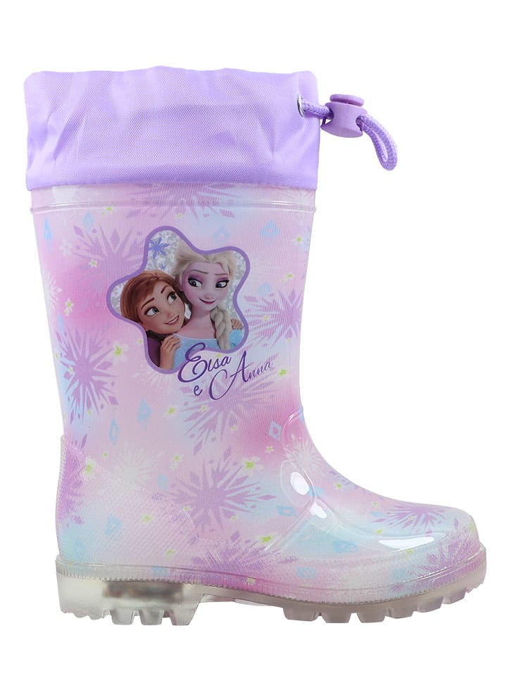 Walt Disney Kalosze w kolorze fioletowo-turkusowym rozmiar: 29