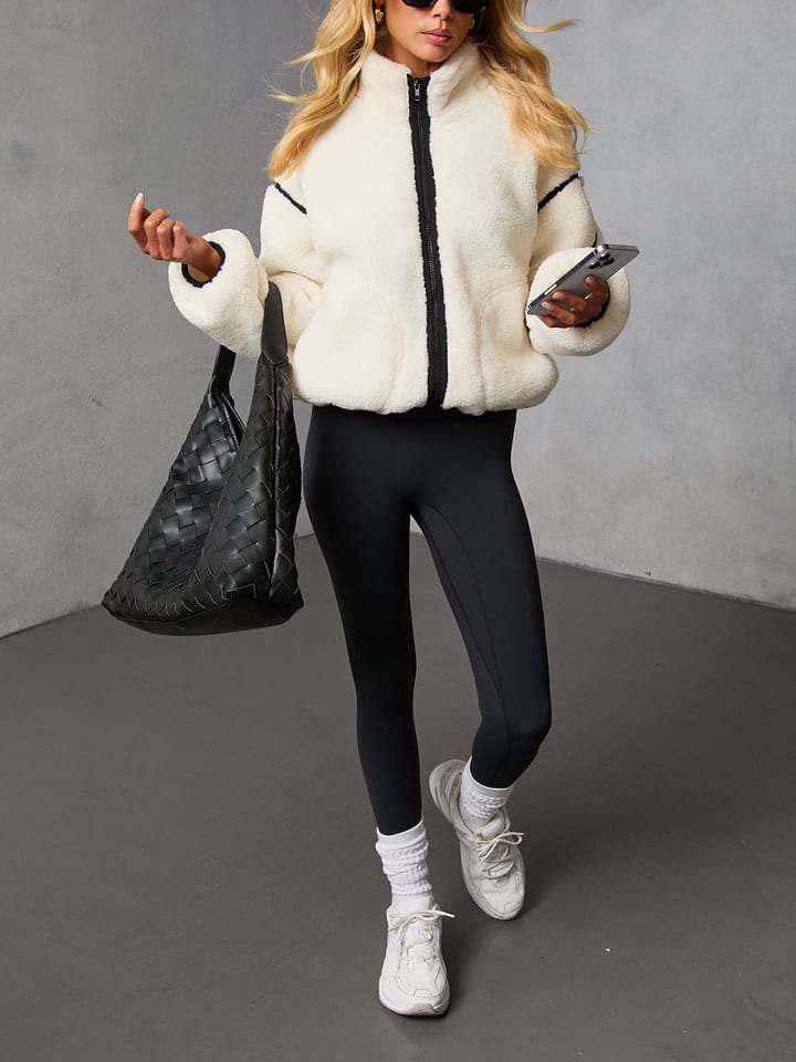 LA Angels Kurtka przejściowa w kolorze kremowym rozmiar: S