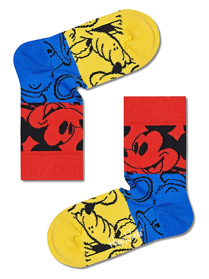 Happy Socks Skarpety w kolorze czerwono-żółto-niebieskim rozmiar: 13-21