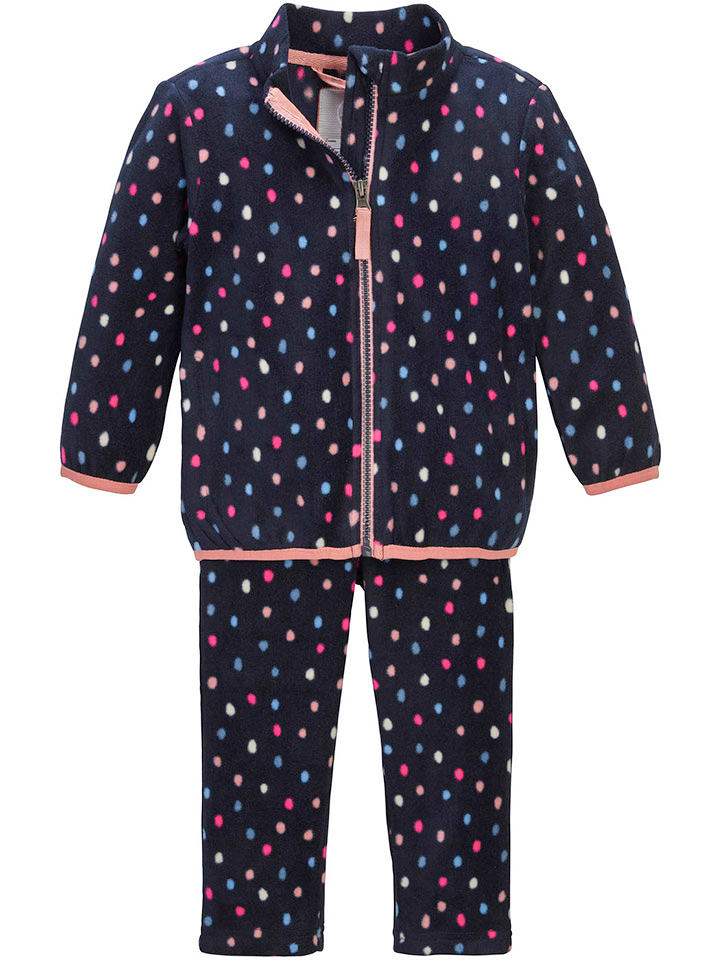 Killtec 2-częściowy zestaw polarowy w kolorze granatowym rozmiar: 86/92